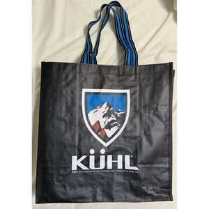 Kuhl AOP Mountain Graphic Logo Shopping Tote Reusable Bag